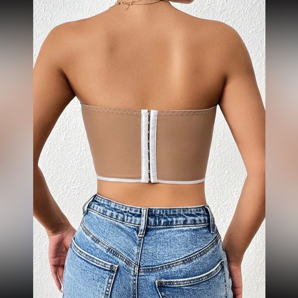 Luxe sexy bustier bralette crop top - Picture 4 of 6